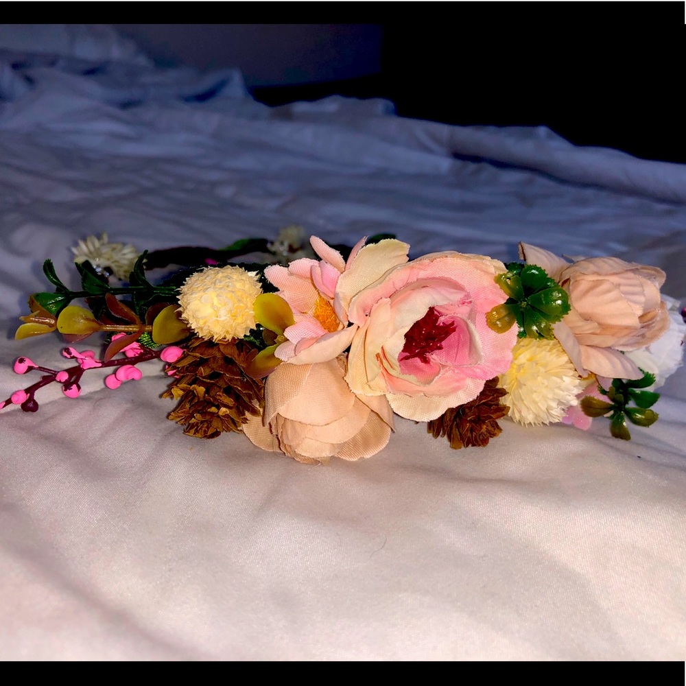 Boho flower crown